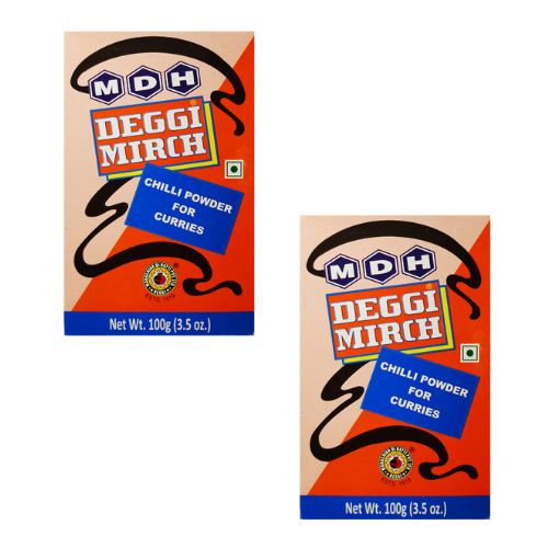 MDH Deggi Mirch Powder (Bundle of 2 x 100g)