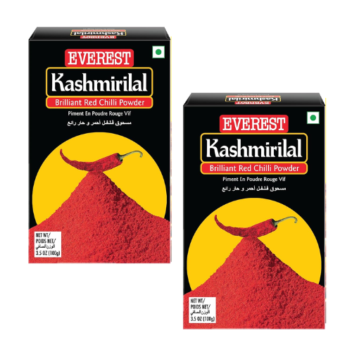 Everest Kashmirilal Chilli Powder (Bundle of 2 x 100g)