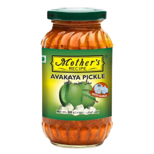 Mother's Recipe Mango Avakaya Pickle with Garlic (300g)