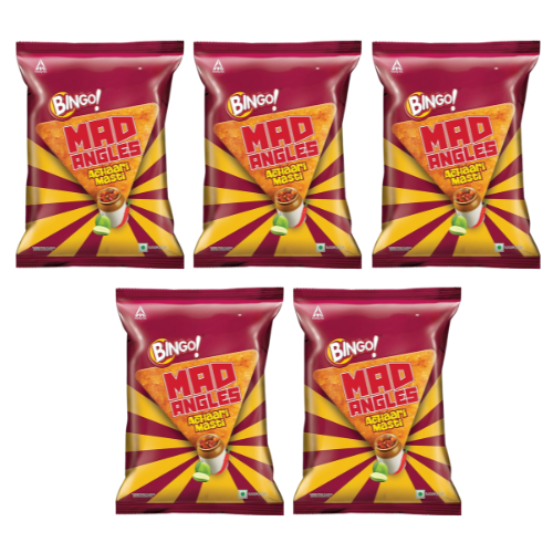 Bingo Mad Angles Achaari Masti (Bundle of 5 x 66g)