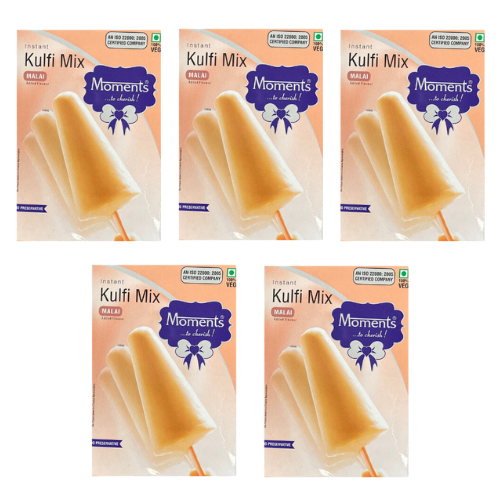 Moments Kulfi Falooda Mix (Bundle of 5 x 100g) - Sale Item [BBD: 31 March 2024]