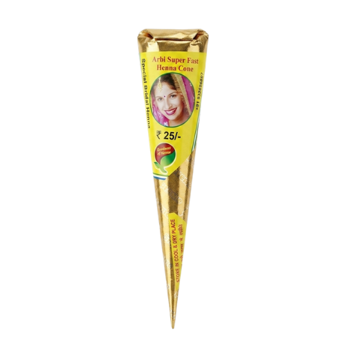 Supreme Dulhan Mehandi Cone - Gold