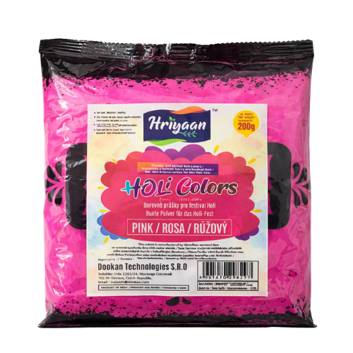 Hriyaan Holi Colour Powder Pink (200g)