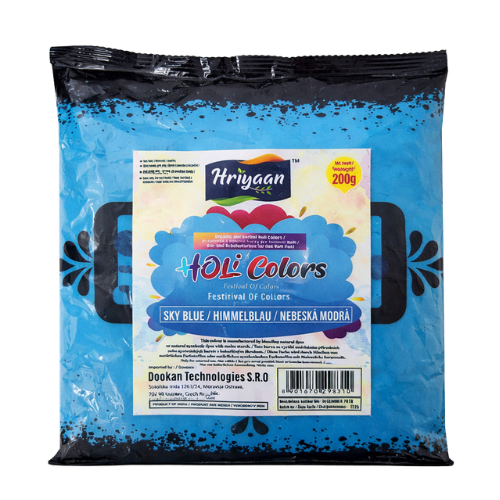 Hriyaan Holi Colour Powder Sky Blue (200g)