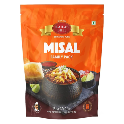Kailas Bhel Misal Family Pack (400g)