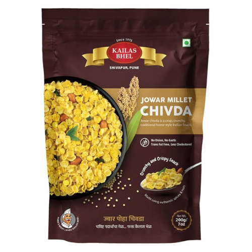 Kailas Bhel Jowar Millet Chivda (200g)