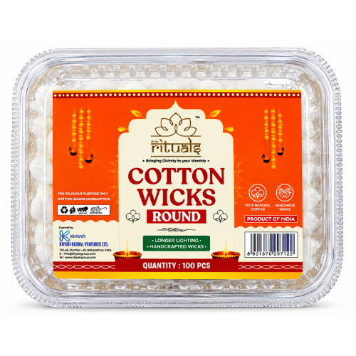 Rituals Cotton Wicks Round (100 pcs)