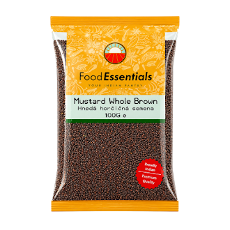 Food Essentials Brown Mustard Seeds (100g)