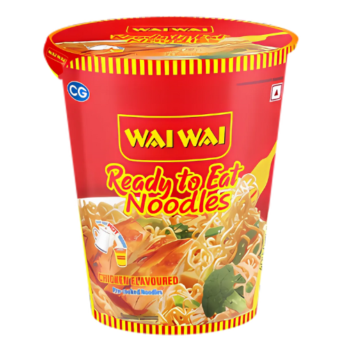 Wai Wai Instant Cup Noodles Chicken Flavour (70g)