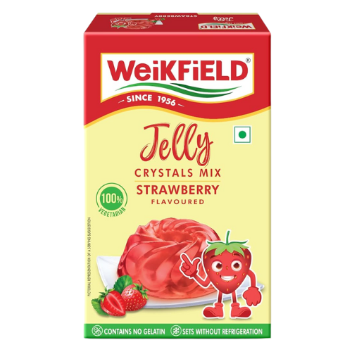 Weikfeild Jelly Crystals Strawberry (90g)
