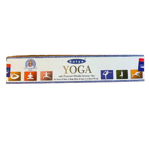 Satya Nag Champa Yoga Premium Masala Incense Sticks (15g)