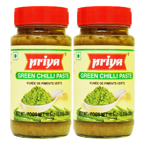 Dookan_Priya Green Chilli Paste (Bundle 2 x 300g)