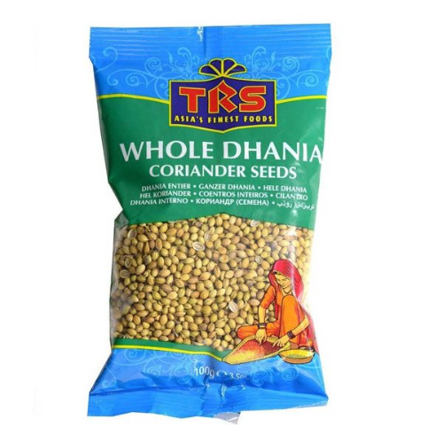 TRS Coriander Seeds (Dhania) Whole (100g) - Dookan