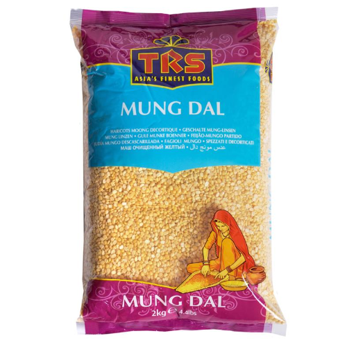 TRS Moong Dal Split (Mung Dal) - Without Skin (2kg) - Dookan