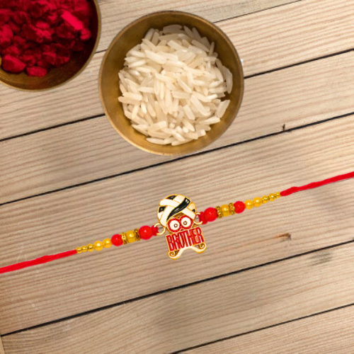 Brotherly Bliss Rakhi (1pcs)