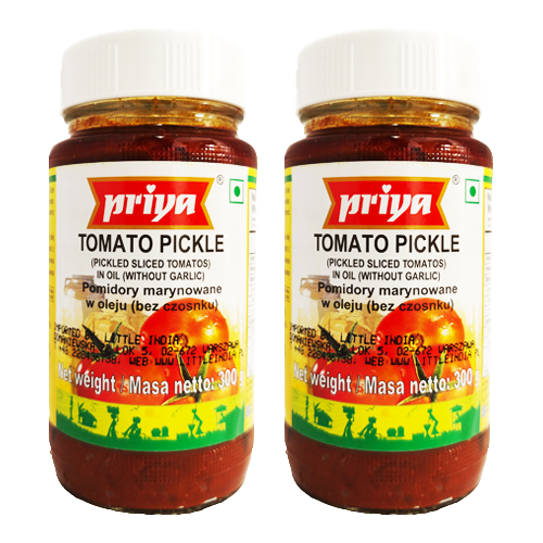 Dookan_Priya Tomato Pickle without Garlic (Bundle 2 x 300g)