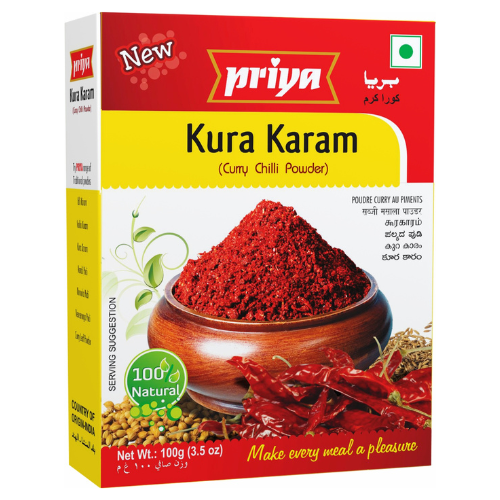 Priya Kura Karam / Curry Chilli Powder (100g)