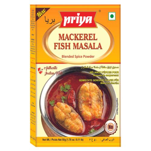 Priya Mackerel Fish Masala Powder (50g)