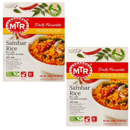 MTR Sambar Rice (Bundle of 2 x 300g)