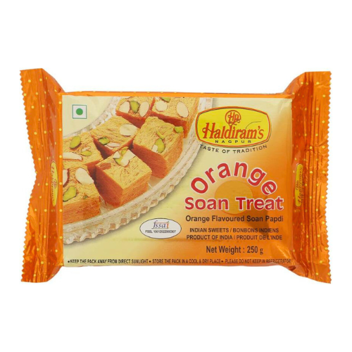 Haldiram's Orange Soan Papdi (250g)
