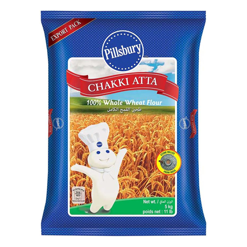 Pillsbury Chakki Atta / Whole Wheat Flour (5kg)