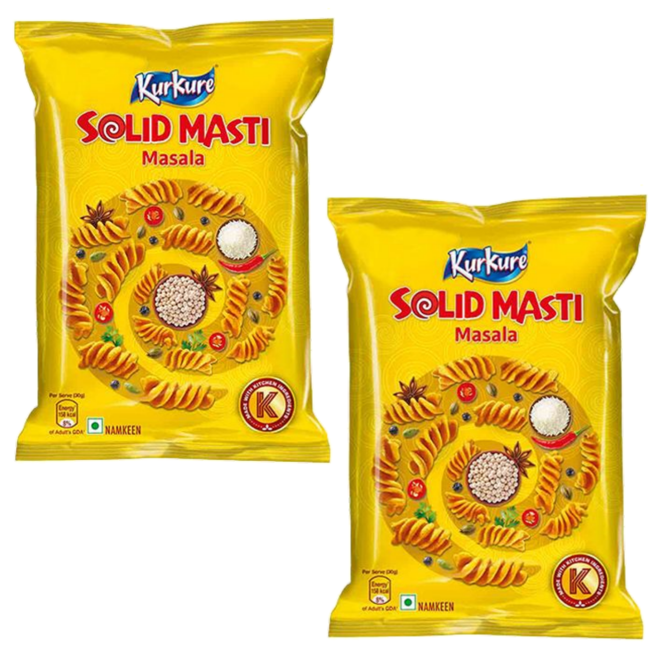 Kurkure Solid Masti (Bundle of 2 x 75g) - Sale Item [BBD: 14 January 2025]