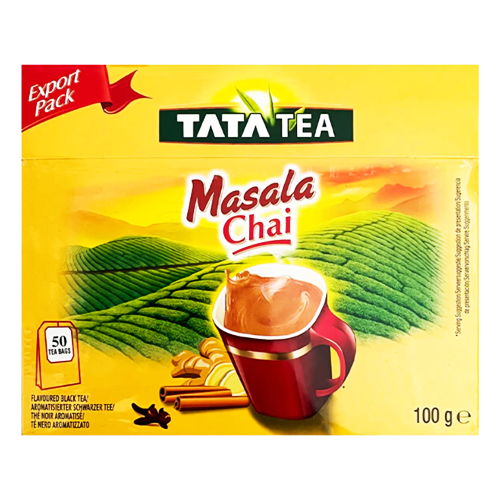 Tata Masala chai (50 Tea Bags) (100g)