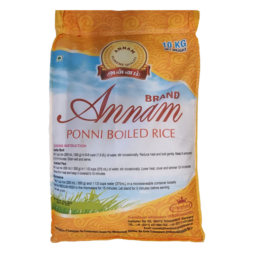 Annam Ponni Boiled Rice (10kg)