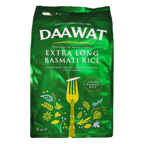 Daawat Extra Long Basmati Rice (5kg)