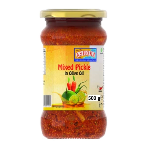 Ashoka Mixed Vegetable Pickle Hot (500g)