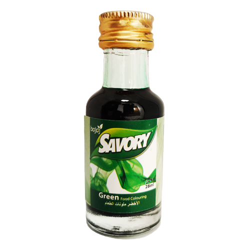 Bajaj Savory Green Food Colour (28ml)