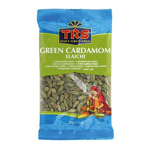 TRS Green Cardamom (Elaichi) (50g) - Dookan