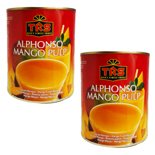 TRS Canned Alphonso Mango Pulp (Bundle of 2 x 850g)