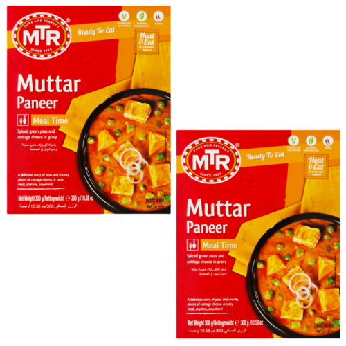 MTR Mutter Paneer (Bundle of 2 x 300g)