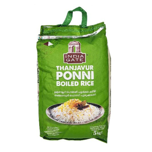 India Gate Ponni Boiled Rice (5kg)