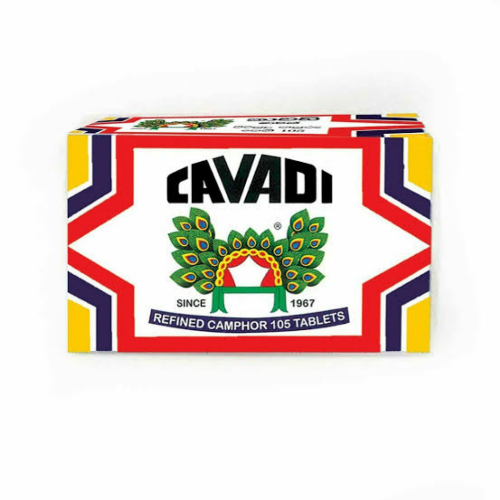 Cavadi Karpoor / Camphor Tablets (60g)