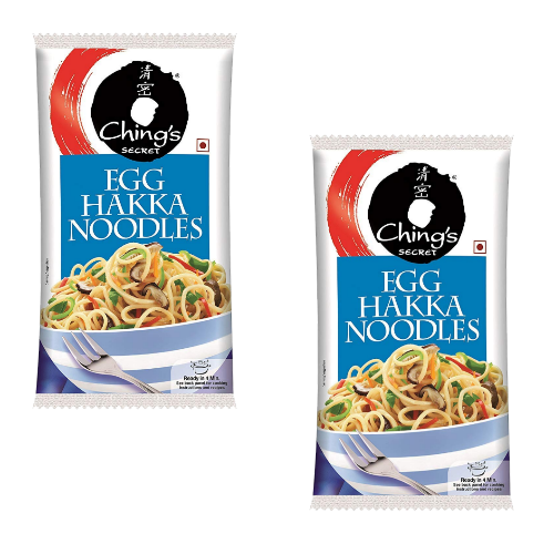 Chings Secret Egg Hakka Noodles (Bundle of 2 x 150g)