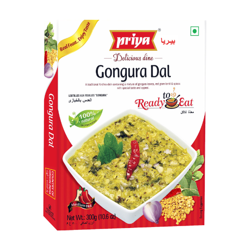 Priya Ready to Eat Gongura Dal (300g)