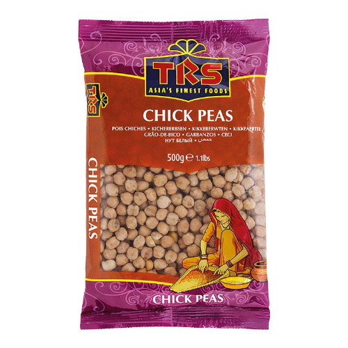 TRS White Chick-Peas (white Kabuli chana) (500g) - Dookan