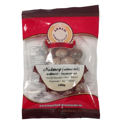 Annam Nutmeg / Jaiphal Whole (100g)