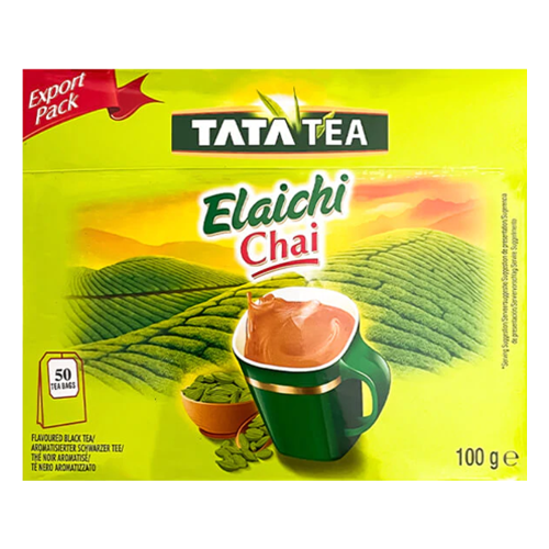 Tata Masala Elaichi (Cardamom) (50 Tea Bags) (100g)