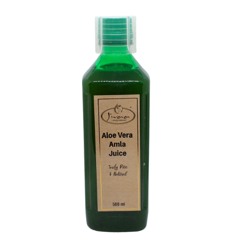 Jivaa Aloe Vera Amla Juice (500ml)