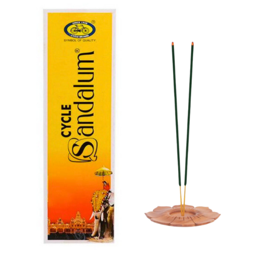 Buy Cycle Sandalum Agarbatti / Incense Sticks (20g) Online at Best ...