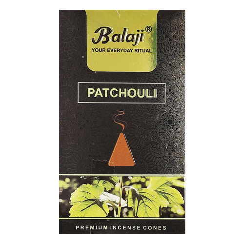 Balaji Patchouli Incense Cones (1pc)