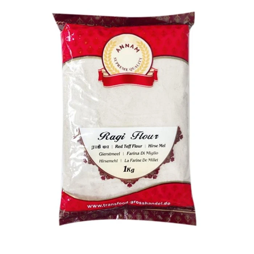 Annam Finger Millet / Ragi Flour (5kg) - Damaged Packaging