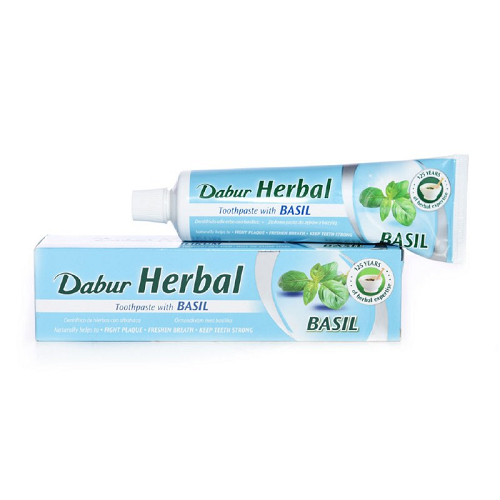 Dabur Herbal Basil Toothpaste (100g)