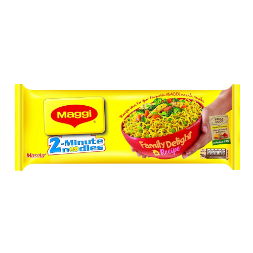 Maggi 2-Minute Noodles Masala - Pack of 4 (280g) - Sale Item [BBD: 31 January 2025]