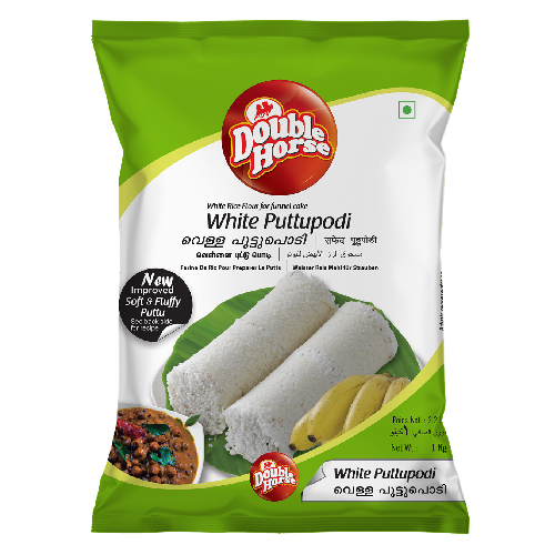 Double Horse White Puttu Podi (1kg)