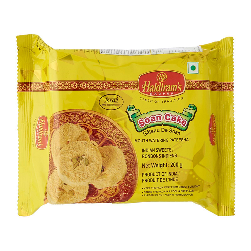 Haldiram's Soan Cake (200g) - Sale Item [BBD: 24 April 2025]