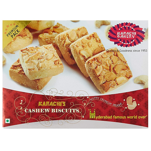 Karachi Bakery Cashew Vegan Biscuits (400g)